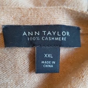 Ann Taylor cashmere sweater.  XXL